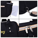 Teknum Reversible Trip Stroller With Ace Diaper Bag - Black & Blue