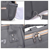 Teknum Reversible Trip Stroller With Ace Diaper Bag - Grey