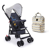 Teknum Stroller And Diaper Bag - Yellow Wave