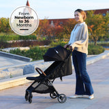 Teknum Travel Explorer 2 Stroller - Black