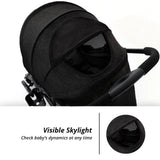 Teknum Trip Stroller Diaper Bag Combo - Black