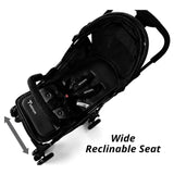 Teknum Trip Stroller Diaper Bag Combo - Black