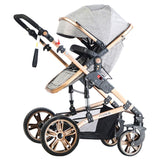 Teknum 3-in-1 Pram Stroller - Grey