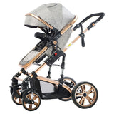 Teknum 3-in-1 Pram Stroller - Grey