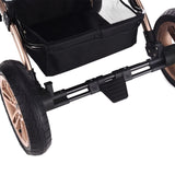 Teknum 3-in-1 Pram Stroller - Wine