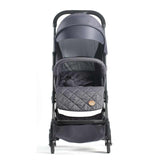 Teknum Grey Travel Lite Stroller With Alameda Diaper Backpack Large - Grey With Hooks