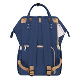 Teknum Travel Lite Stroller Navy Blue With Sunveno Diaper Bag And Hooks