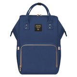 Teknum Travel Lite Stroller Navy Blue With Sunveno Diaper Bag And Hooks