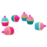 Tinc Cupcake Erasers - Pack Of 6