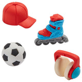 Tinc Boys Erasers - Pack Of 4