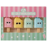 Tinc Ice Lolly Highlighters - Pack Of 4