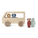Trixie Wooden Animal Bus- New