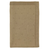 Trixie Knitted Blanket - Sand - Laadlee