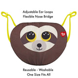 ty-beanie-boo-face-mask-sloth-dangler-brown-2