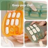 Haakaa Silicone Pineapple Nibble Tray - Pea Green