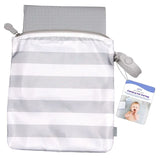Ubbi On-The-Go Changing Mat Bag - Gray