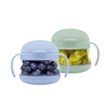 Ubbi Tweat Snack Container Twin Pack - Sage & Blue