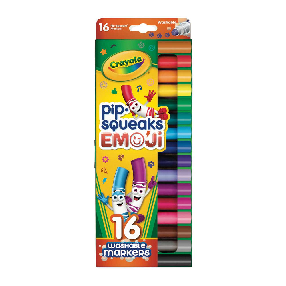Crayola Mini Stamper Markers - Pack of 16 - Laadlee