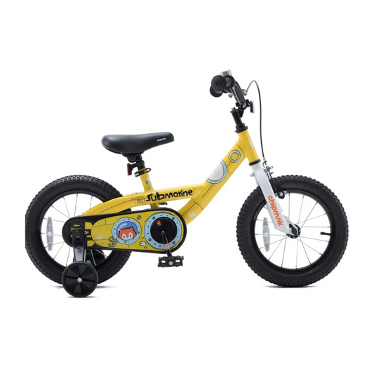 Chipmunk Kids Bike - Submarine 12" Yellow - Laadlee