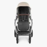 UPPAbaby Cruz V2 Stroller Declan Oat Melange Silver Frame Chestnut Leather