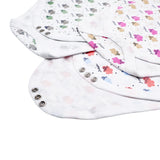 Babies Basic Clouds Printed Sleeveless Romper Bodysuit - Set of 3