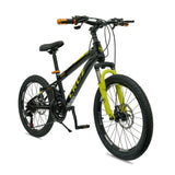 Vaux Cruz Kids Bike 20 Inch 21 Speed - Yellow