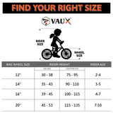 Vaux Royal 12 Inch Kids Bike - Rose Gold