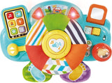 VTech Baby Beep Beep Driver Interactive Steering Wheel Toy With Lights, Sounds, Buttons & Textures