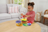 VTech Baby Build-A-Burger Stacking & Sorting Toy With 6 Food Pcs