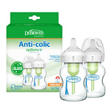 Dr. Brown's Glass Wide Neck Options+ Bottle 150ml - Pack of 2