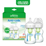 Dr. Brown's Glass Wide Neck Options+ Bottle 150ml - Pack of 2