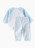 Tiny Hug Newborn Boys 2-Piece Cotton Knit Set