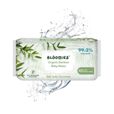 Bloomies Organic Bamboo Baby Wet Wipes - 48 Wipes