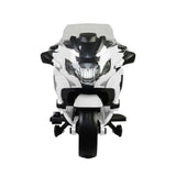 Megastar Ride On 12V Officially Licensed BMW Rechargeable Powered Riding Motorbike - White