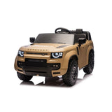 Megastar Land Rover Defender Octa Ride-On Electric Car For Kids - Gold