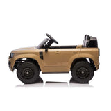 Megastar Land Rover Defender Octa Ride-On Electric Car For Kids - Gold