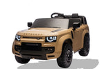 Megastar Land Rover Defender Octa Ride-On Electric Car For Kids - Gold