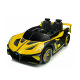 Megastar 2 Seater Electric 24V Sports Car - Yellow