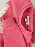 Jelliene Girls Butterfly Print Sweatshirt - Pink