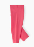 Jelliene Baby Girls Cotton Knit Leggings - Pink