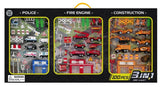 Power Joy Vroom Vroom Diecast Megapack 3in1