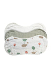 Anvi Baby Set of 3 Organic Bamboo Burp & Bib Cloth - The Flying Whale