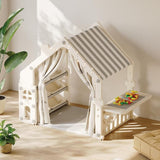 Lovely Baby Kids Tent House With Storage & Table