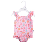 Zoocchini Baby Swimsuit and Hat Set - Seahorse