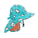 Zoocchini Cape Sun Hat - Penguin
