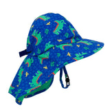 Zoocchini UPF50+ Cape Sunhat - Dinosaur