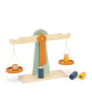 Trixie Wooden Scale With 6 Weights - Laadlee