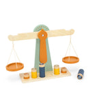 Trixie Wooden Scale With 6 Weights - Laadlee