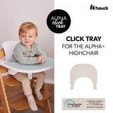 Hauck Alpha Click Tray for the Alpha+ and Beta+ Highchair - Beige