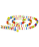 Viga Domino Run Set - 116Pcs